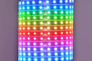 Worldsemi HC-F5V-60L-60LED-B-IP60 WS2812B 5VDC 90W 60LED/m IP60 flexible digital LED strip, 5m reel *new*