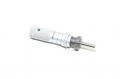 Micrometer head - Mitutoyo model 148-504 with flat tip, lock ring, lock nut and adjustable zero point