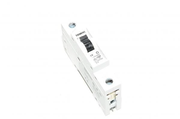 6A 1-phase C-type automatic fuse / circuit breaker Siemens 5SX21 C6 230VAC / 400VAC