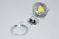 GU10 85-265VAC 7W 600-660lm 120° 5700-6300K cold white DELED COB LED spot lamp *new*