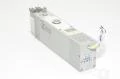 SMC ZL112-K15MOZ-EB65L multistage ejector with 1,2mm nozzle, 24VDC solenoid valve operated suction and blow-out, ZSE4B digital vacuum pressure switch