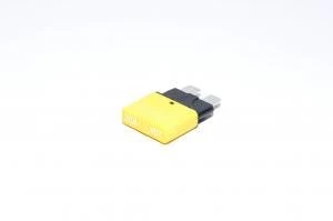 20A yellow 14VDC eATY automatically self re-setting ATO blade fuse *new*