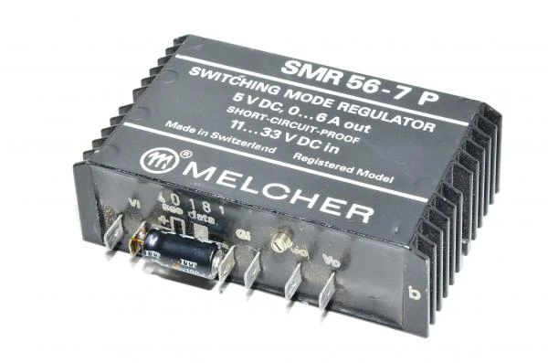 5VDC 6A 30W ulostulo 11-33VDC sisääntulo Melcher SMR 56-7 P hakkuriregulaattori ajoneuvokäyttöön