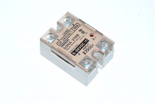 Omron G3NA-D210B solid state relay, input 5-24VDC, load 5-200VDC 10A, NO