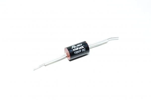SCR MKP 47nF 1200VDC aksiaalinen metallisoitu polypropyleenikondensaattori