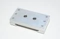 Aluminium mounting bracket 50x95x20mm for SMC MY1M25 series mechanically jointed rodless cylinders