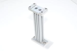 Alumiininen asennuskiinnike 50x95x20mm SMC MY1M25 sarjan mekaanisesti liitettyihin männänänvarrettomiin sylintereihin + pylväs