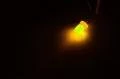 5mm indikaattori LED, keltainen, diffusoitu, 15mm jalat *uusi*