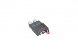 10A black 28VDC E-T-A 1610-H1-10A resettable ATO blade fuse with disconnection switch