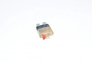 10A clear 28VDC E-T-A 1610-H2-10A resettable ATO blade fuse with disconnection switch
