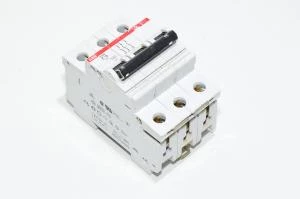 16A 3-vaihe C-tyypin automaattisulake / johdonsuojakatkaisija ABB S263 C16 230VAC / 400VAC