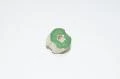 6A 500V DII Ensto green ceramic screw in gauge ring for Diazed II fuse holder
