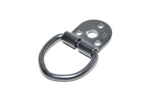 Black steel lashing anchor, 35x30mm, 500kp