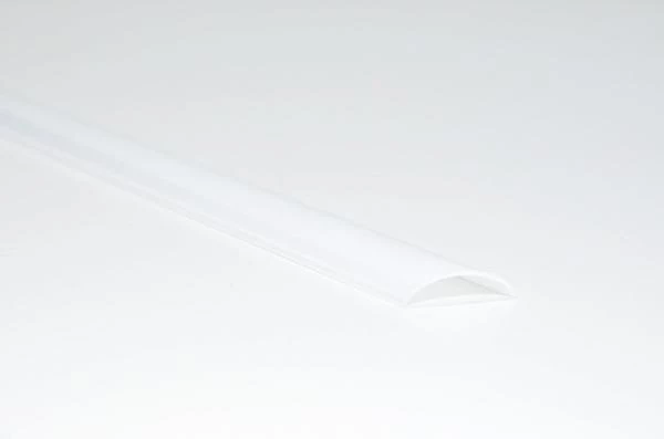 SS6161 milky white plastic cover, 2500mm *new*