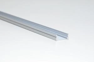 SS7071 alumiininen LED nauhan asennusprofiili, pinta-asennettava, 2500mm *uusi*