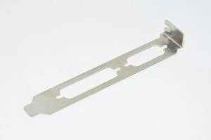 Computer expansion card slot blanking plate, full-height, places for DA-15 and DA-25 connectors, special model 9