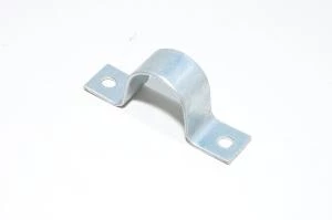 U-putkikiinnike 22mm putkelle 2x 5mm rei'illä *uusi*