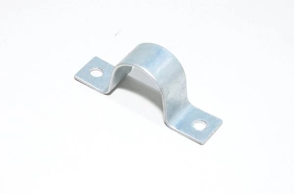 U-putkikiinnike 22mm putkelle 2x 5mm rei'illä *uusi*