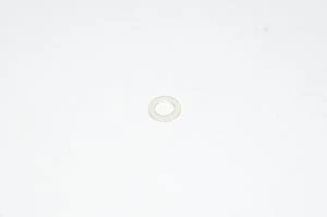 11x7x1mm kirkas muovinen aluslevy / tiivisterengas, tasainen *uusi*