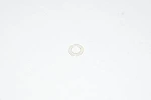 11x7x1mm kirkas muovinen aluslevy / tiivisterengas, tasainen *uusi*