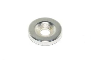 15x3mm sintrattu pyöreä N50 luokan neodyymimagneettirengas 4mm upotetulla reiällä *uusi*