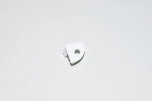 SS6161 white plastic holed plug *new*