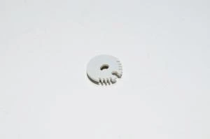 SS0202 light gray plastic holed plug *new*