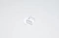 SS2122 white plastic holed plug *new*