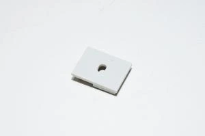 SS7202 light gray plastic holed plug *new*