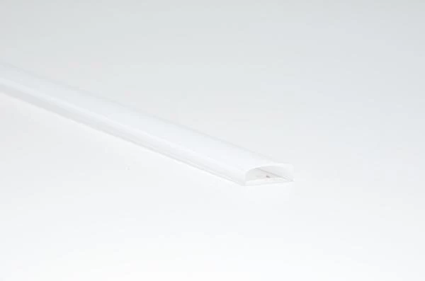 SS9075 milky white plastic cover, 2500mm *new*