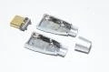 HDMI A male connector with metal chassi for 10mm cable, model 1 *new*
