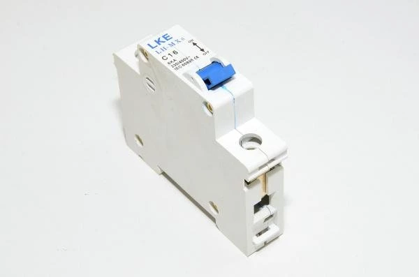 16A 1-vaihe C-tyypin automaattisulake / johdonsuojakatkaisija LKE LH-MX6 C16 230VAC / 400VAC