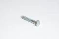 8x50mm, RH, zinc-plated steel hex head wood screw, DIN 571 *new*
