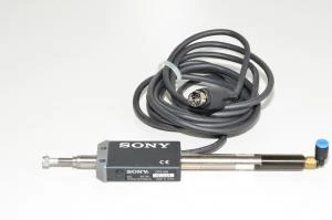 Sony / Magnescale DT512N 12mm measurement probe with DZ176 pneumatic cylinder