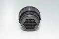 AMP 182926-1 37pin shell size 23 reverse gender plastic circular connector housing with standard A keying configuration *new*