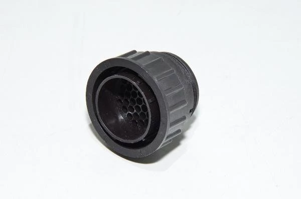 AMP 182926-1 37pin shell size 23 reverse gender plastic circular connector housing with standard A keying configuration *new*