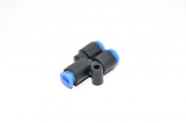 SMC KQU06-00 6mm Y-liitin / Y-haara / Y-sovitin pikaliitin samoille putkihalkaisijoille