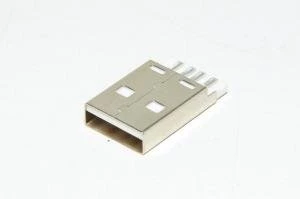 USB urosliitin tyyppi A, juotosliuskat *uusi*