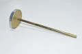 Ufotek 80mm 0-120C temperature gauge with 9x251mm thermowell and zero-point adjustment screw