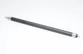 Magnetic roll 12x263mm with 6,15mm D-shape shaft and 5mm hole, black endcap