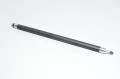 Magnetic roll 12x263mm with 6,15mm D-shape shaft and 5mm hole, black endcap