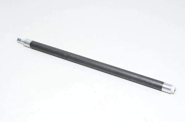 Magneettitela 12x263mm 6,15mm D-mallisella akselilla ja 5mm reijällä, valkoinen päätykorkki