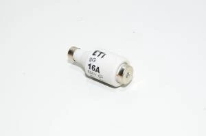 F16A 500VAC gG harmaa Diazed II (DII) Ferraz Shawmut DIIGG50V16 keraaminen tulppasulake