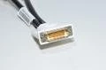 Male DMS-59 (Dual Monitor Solution) - 2x female DVI-I dual link adapter, model 2