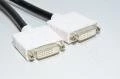 Male DMS-59 (Dual Monitor Solution) - 2x female DVI-I dual link adapter, model 3