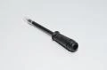 Hirschmann PRUEF 2 973 368-100 black compact test probe with 4mm banan connector, 30VAC 60VDC, CAT I, 1A *new*