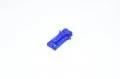 3D printed Merlin Gerin DIN rail clip, blue PETG