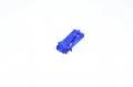 3D printed Merlin Gerin DIN rail clip, blue PETG