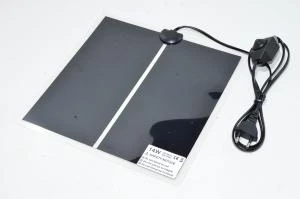 14W 3,35kΩ 230V 30-35°C lämpömatto tehonsäätimellä 280x280mm, Europlugi CEE 7/16, 1.4m kaapeli *uusi*