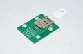 Scemosystems SS-Mini-SIM-2FF-v1 Mini-SIM card holder PCB 50x40mm + Molex 105034-1001 *new*